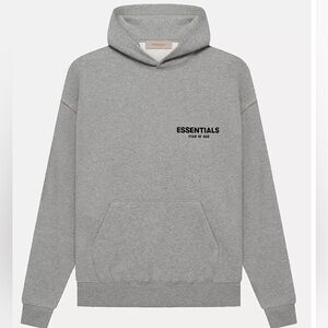 Fear of God Essential Gray Hoodie